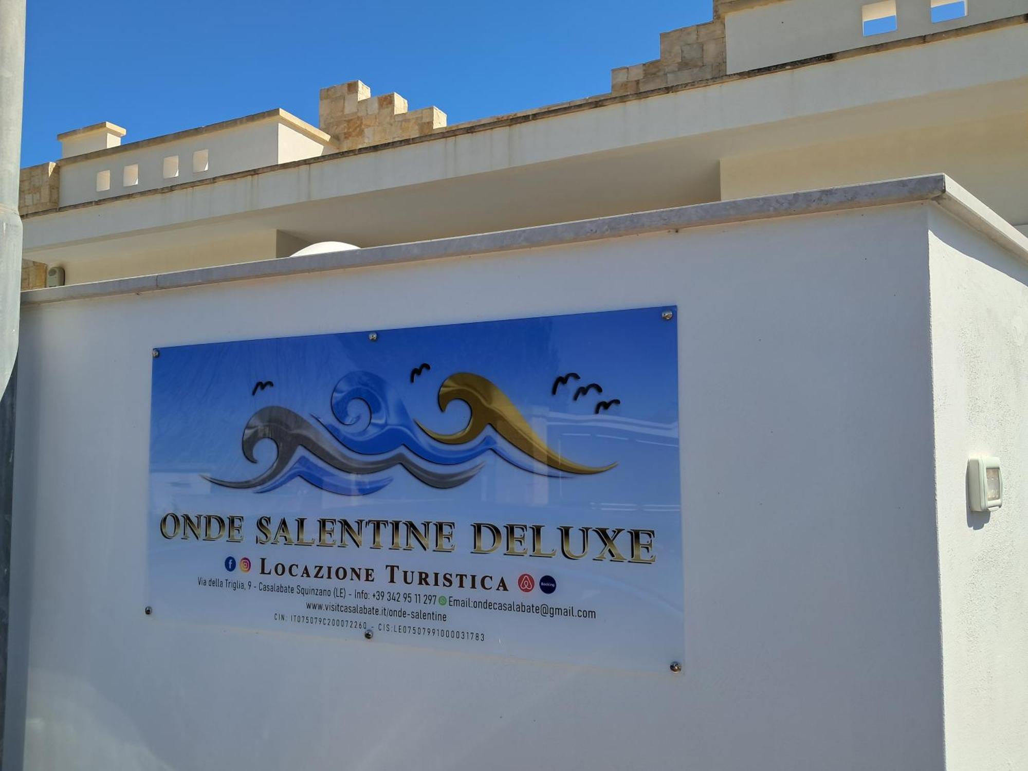 Onde Salentine Deluxe Apartman Casalabate Kültér fotó